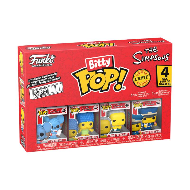 PRE-ORDER - Simpsons - Itchy Bitty Pop! Vinyl 4PK