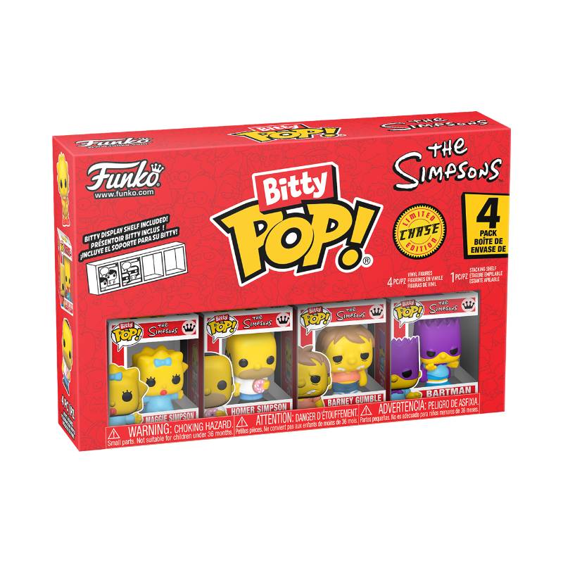 PRE-ORDER - Simpsons - Maggie Bitty Pop! Vinyl 4PK