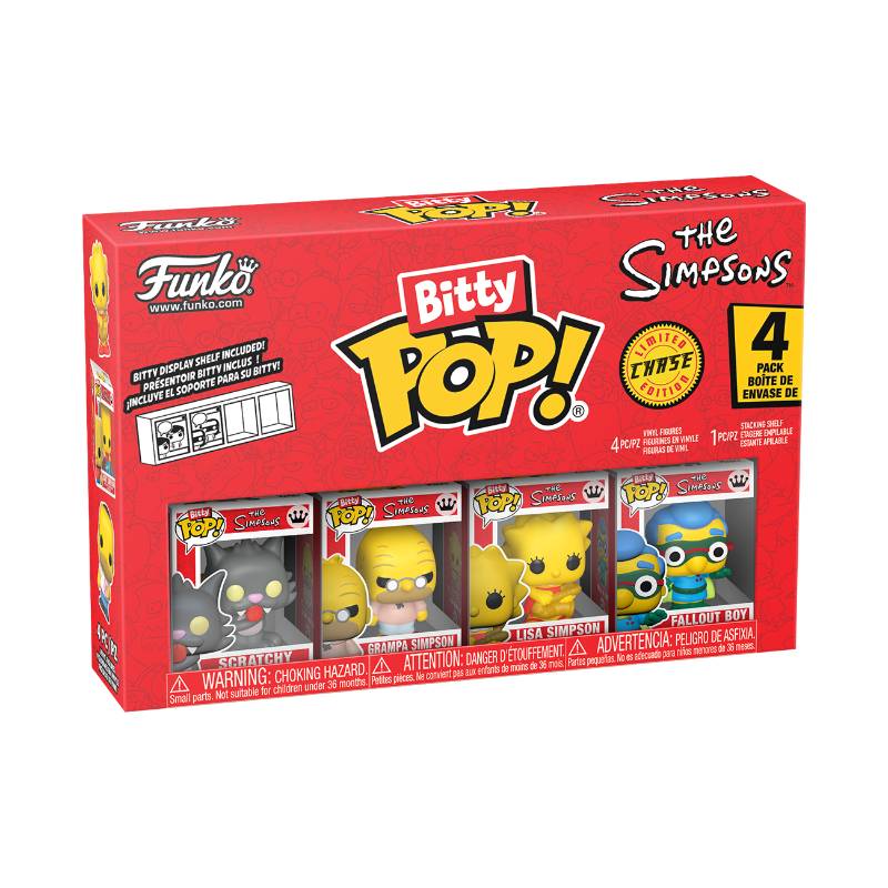 PRE-ORDER - Simpsons - Scratchy Bitty Pop! Vinyl 4PK