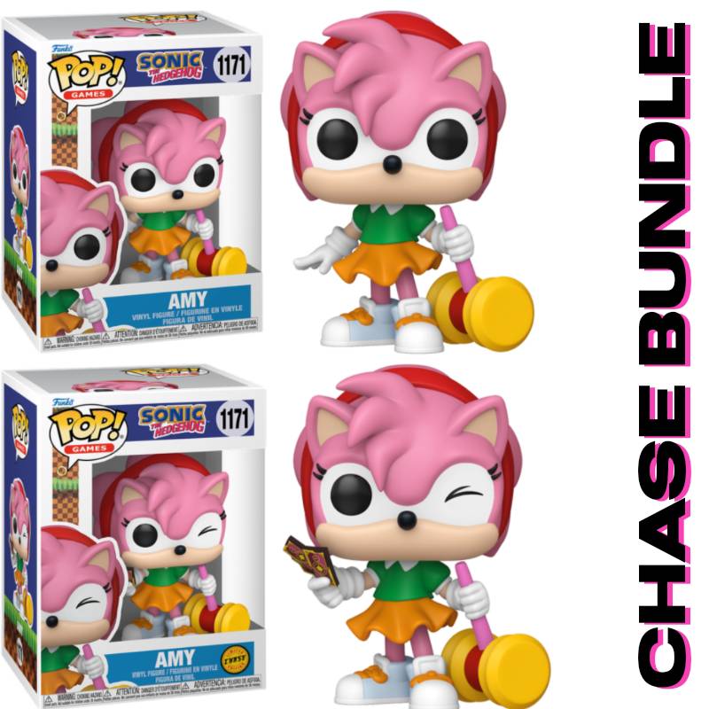 PRE-ORDER - Sonic the Hedgehog - Amy (Chase Bundle) Pop! Vinyl Figure