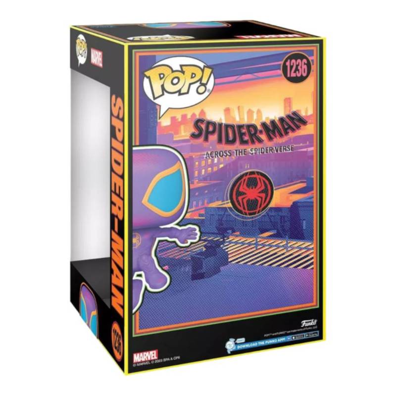 Spider-Man: Across the Spider-Verse - Spider-Man Blacklight 10" Pop! Vinyl Figure