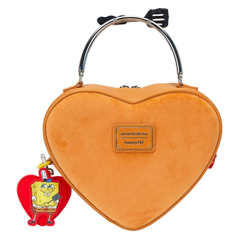 PRE-ORDER - Spongebob - Krabby Patty Plush Crossbody Bag