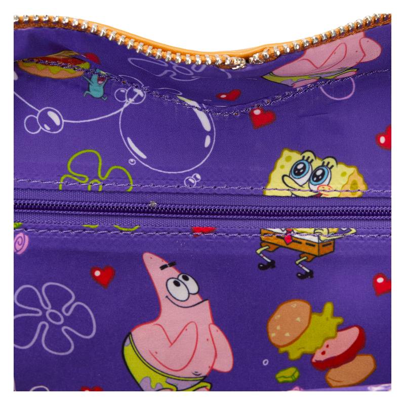 PRE-ORDER - Spongebob - Krabby Patty Plush Crossbody Bag