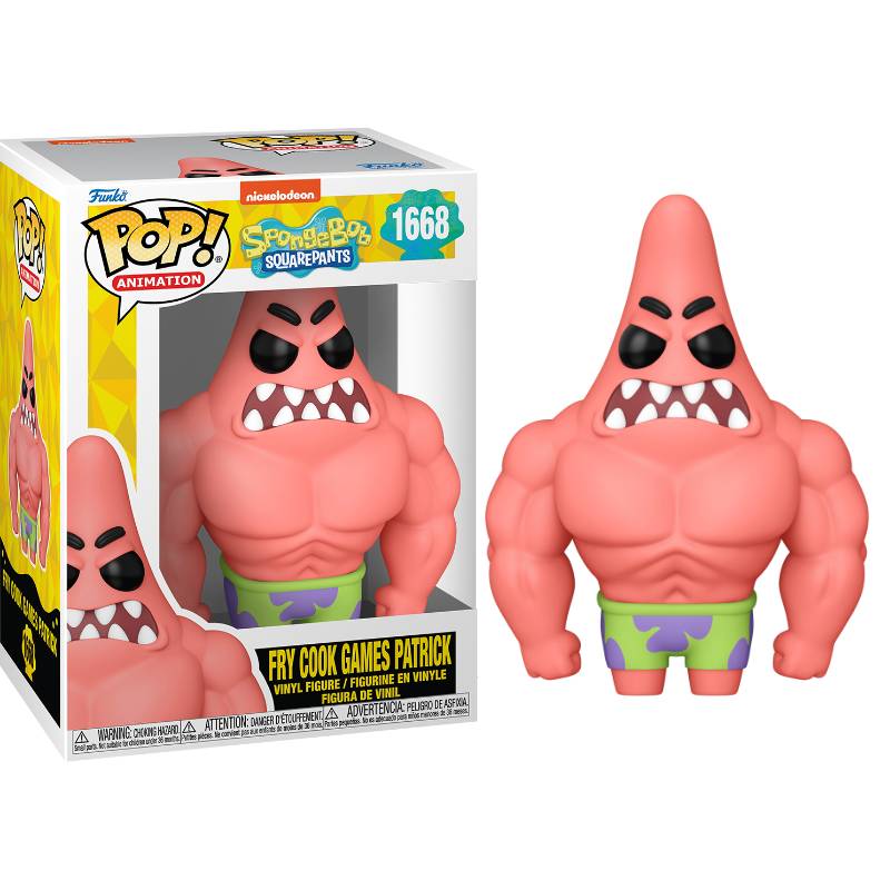 Spongebob: 25th - Patrick with Muscles Pop! Vinyl Figure