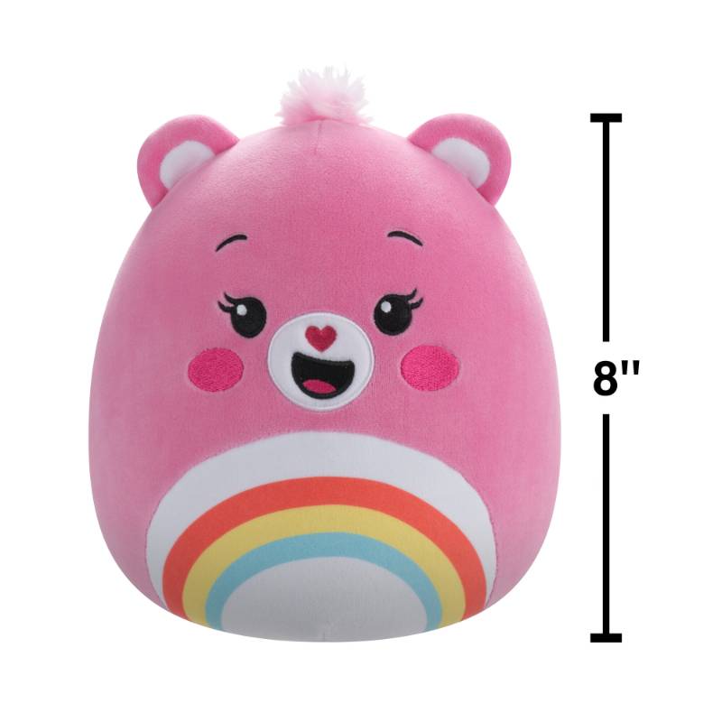 Squishmallows - Care Bears: Cheer Bear 8' Plush