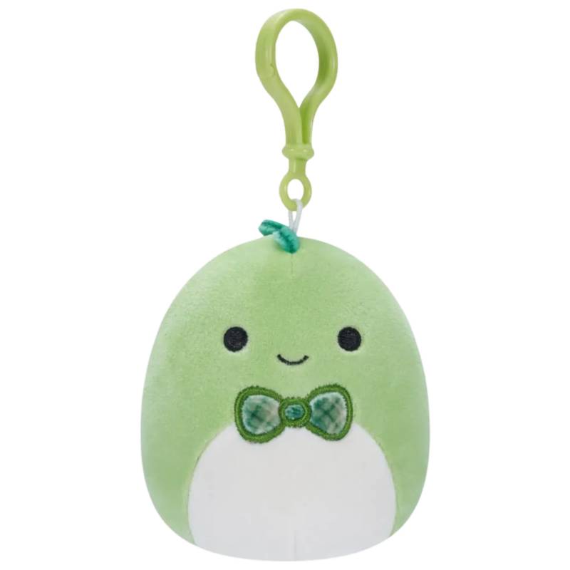 Squishmallows - Danny the Green Dino with Bowtie 3.5" Clip Wave 17 Assortment