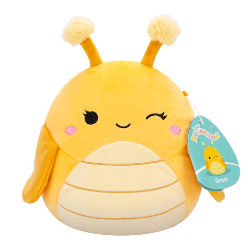 Squishmallows - Greer the Winking Yellow Grasshopper 7.5' Assortment B