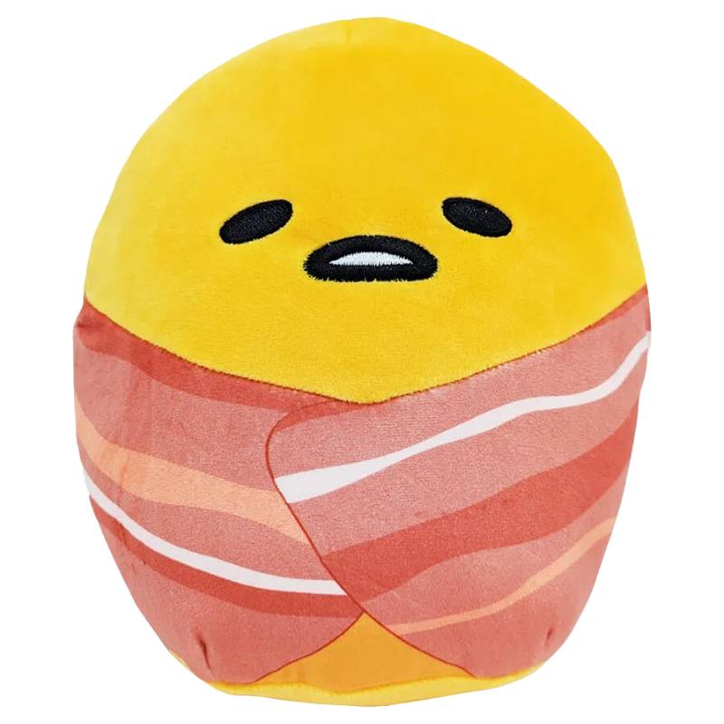 Squishmallows - Gudetama Wrapped in Bacon 8" Plush