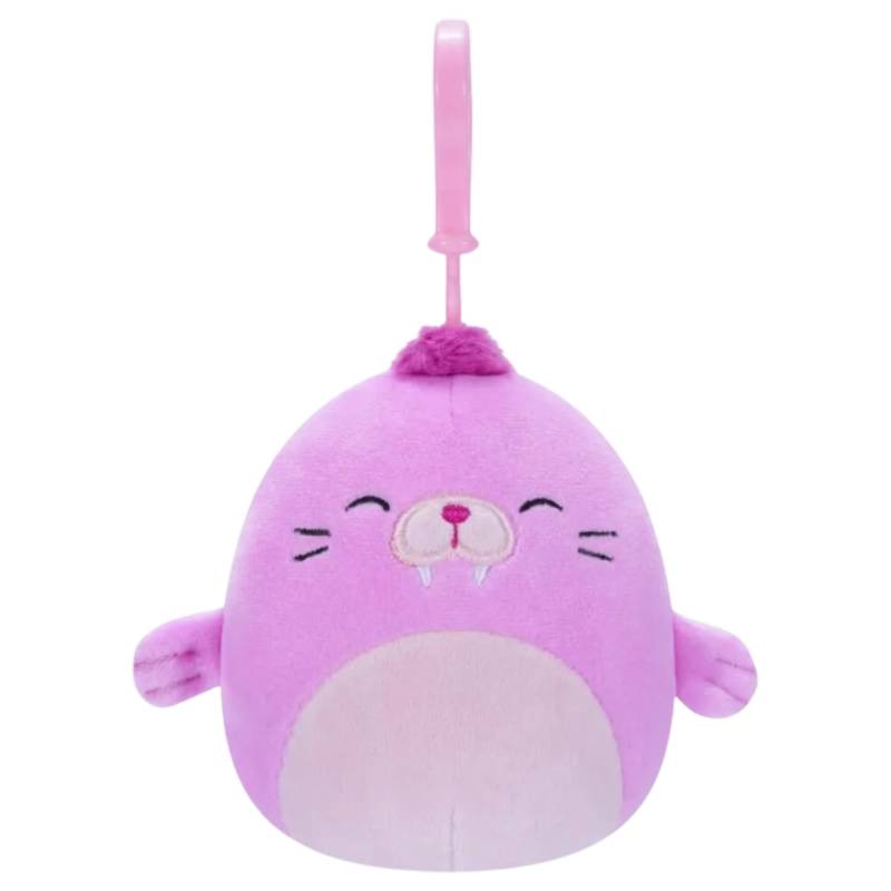 Squishmallows - Pepper the Pink Walrus 3.5" Clip Wave 17 Assortment