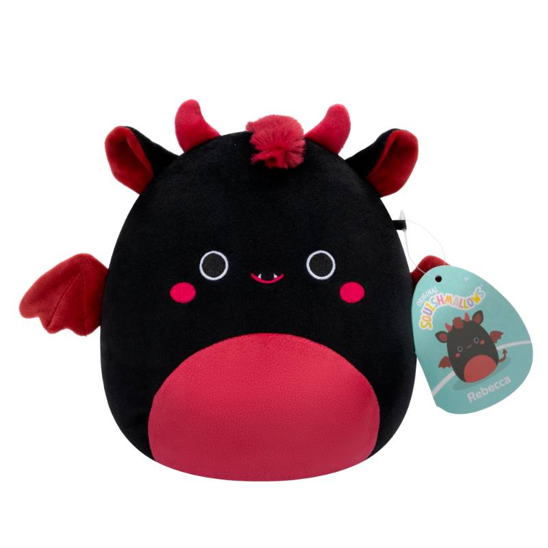 Squishmallows - Rebecca the Black and Maroon Jersey Devil 7.5' Assortment B