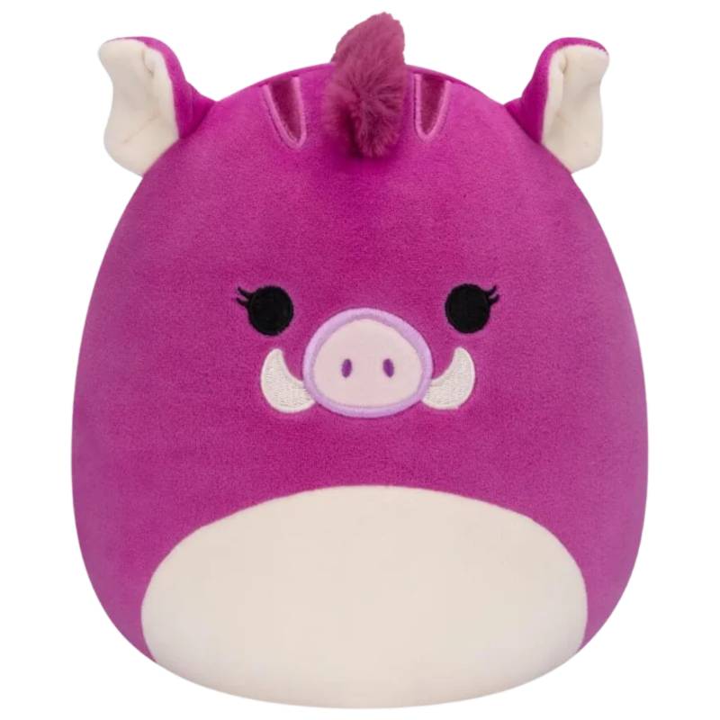 Squishmallows Jenna the Purple Boar 7.5 Plush Wave 17 Assortment B