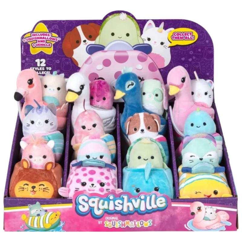 Squishville - Mini Squishmallow in Vehicle (Wave2)