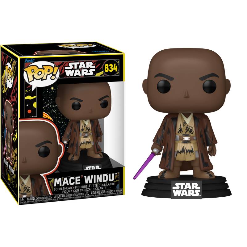 Star Wars - Mace Windu (May the Fourth Retro) Pop! Vinyl