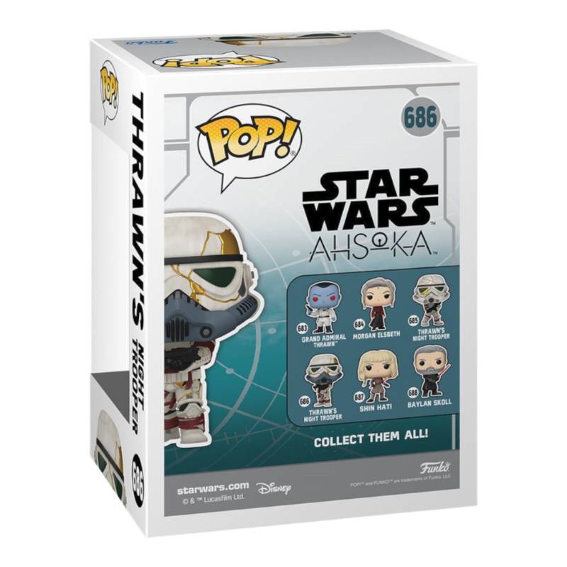 Star Wars: Ahsoka (TV) - Thrawn's Night Trooper (White/Grey Helmet) Pop! Vinyl Figure