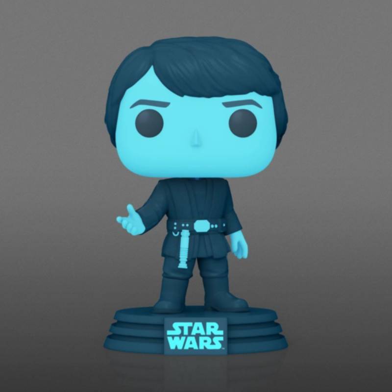 Star Wars Episode VI: Return of the Jedi - Holographic Luke Skywalker 40th Anniversary GITD Pop! Vinyl Figure