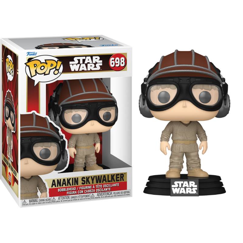 Star Wars: The Phantom Menace 25th Anniversary - Anakin Skywalker in Pod Racer Helmet Pop! Vinyl Figure