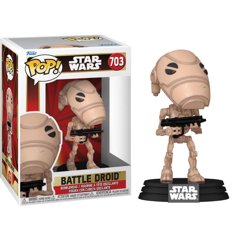 Star Wars: The Phantom Menace 25th Anniversary - Battle Droid Pop! Vinyl Figure