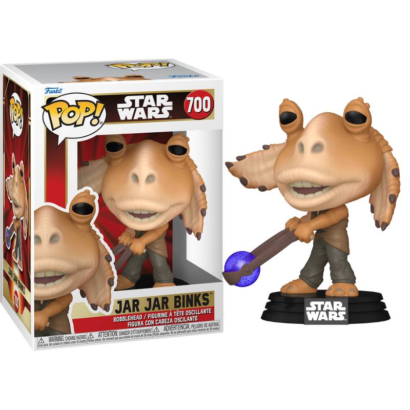 Star Wars: The Phantom Menace 25th Anniversary - Jar Jar Binks with Booma Balls Pop! Vinyl Figure