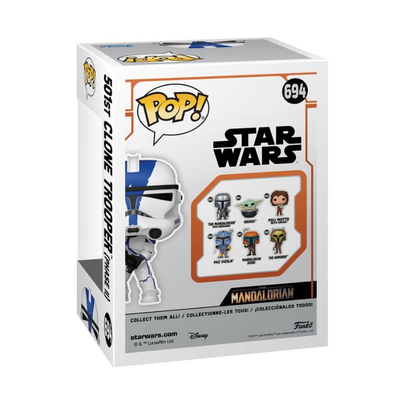 Star Wars: Mandalorian - 501st Clone Trooper (Phase II) Pop! Vinyl Figure