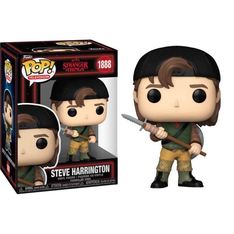 PRE-ORDER - Stranger Things - Steve Harrington with Weapon Pop! Vinyl Figure