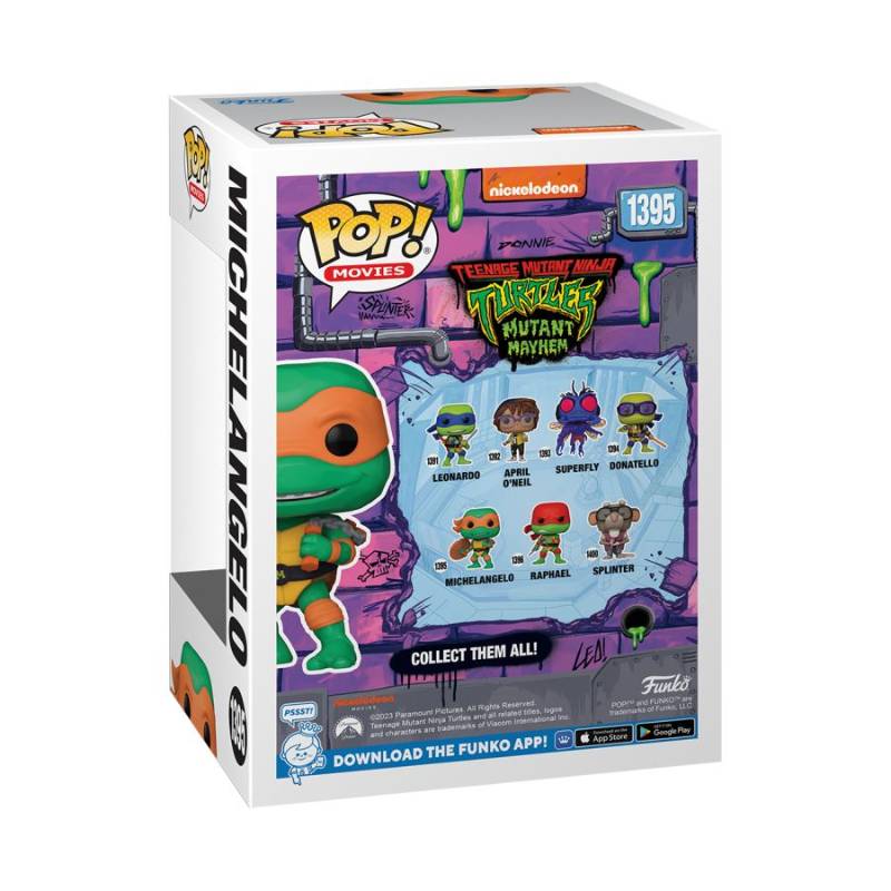 Teenage Mutant Ninja Turtles: Mutant Mayhem (2023) - Michelangelo Pop! Vinyl