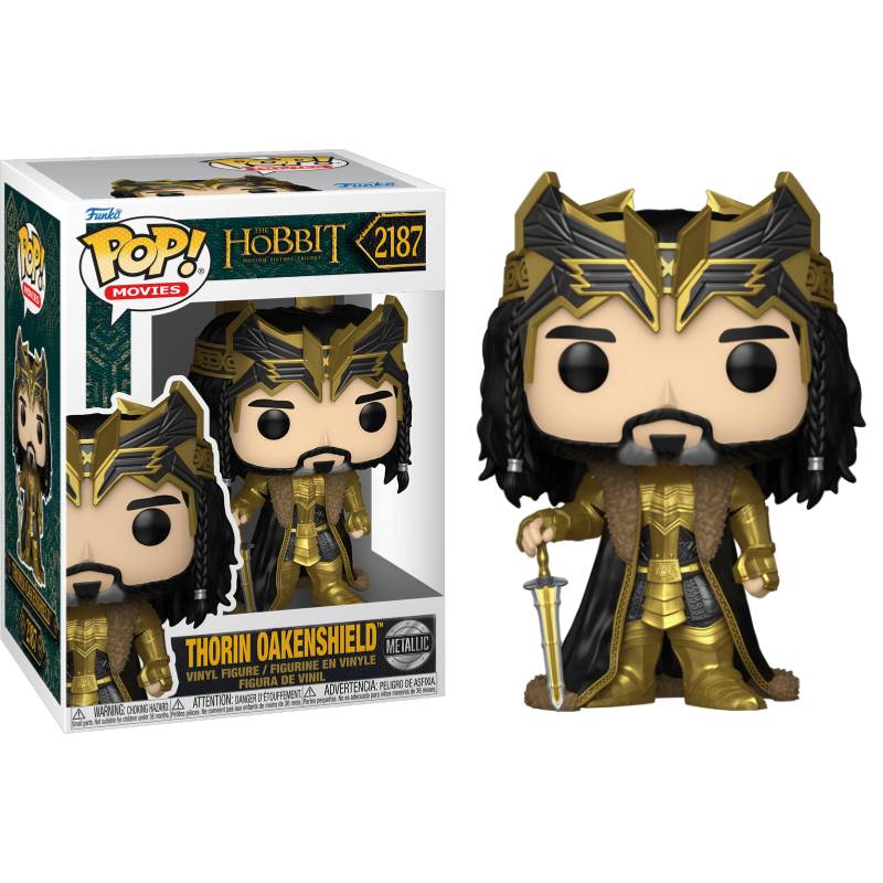 PRE-ORDER - The Hobbit – Thorin Oakenshield (Metallic) Pop! Vinyl Figure
