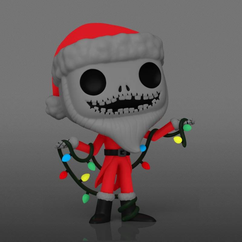 The Nightmare Before Christmas 30th Anniversary - Santa Jack Glow-in-the-Dark Pop! Vinyl Figure