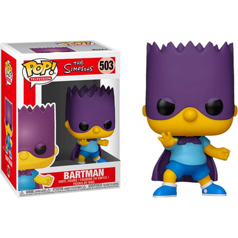 The Simpsons - Bart (Bartman) Pop! Vinyl Figure