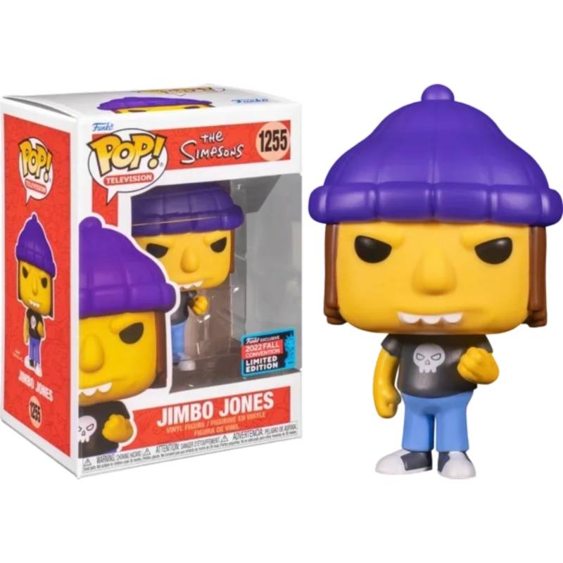 The Simpsons - Jimbo Jones Pop! Vinyl Figure (2022 Fall Convention Exclusive)