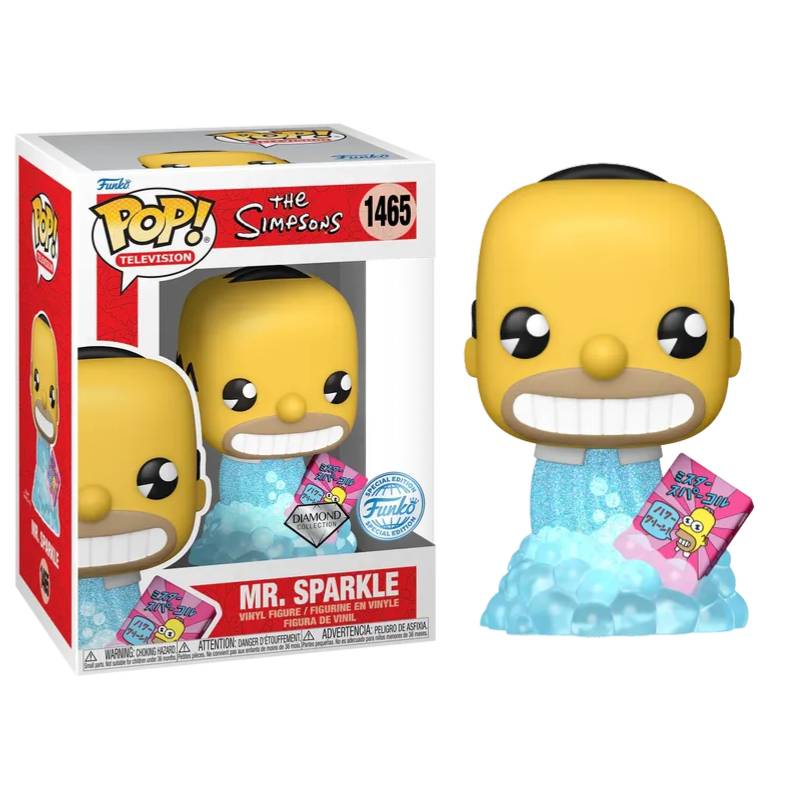 The Simpsons - Mr Sparkle Diamond Glitter Pop! Vinyl Figure