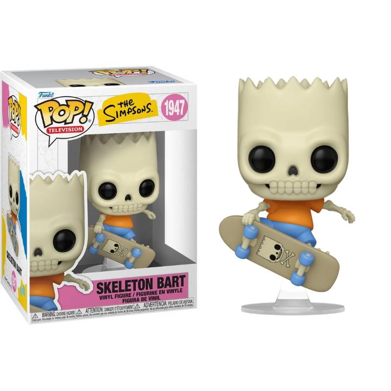 PRE-ORDER - The Simpsons – Skeleton Bart Pop! Vinyl Figure