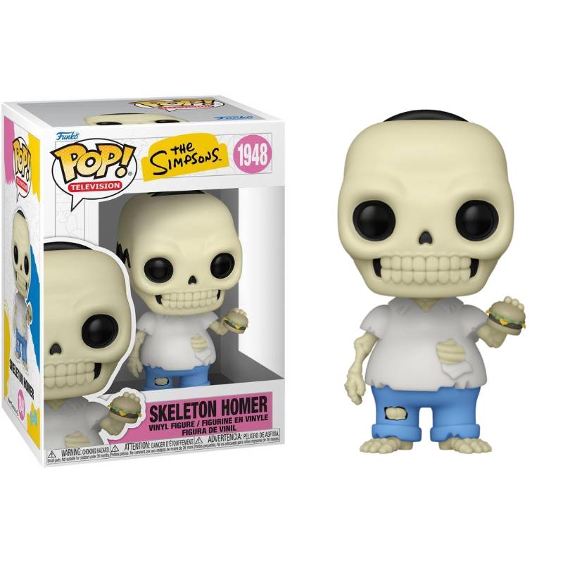 PRE-ORDER - The Simpsons – Skeleton Homer Pop! Vinyl Figure