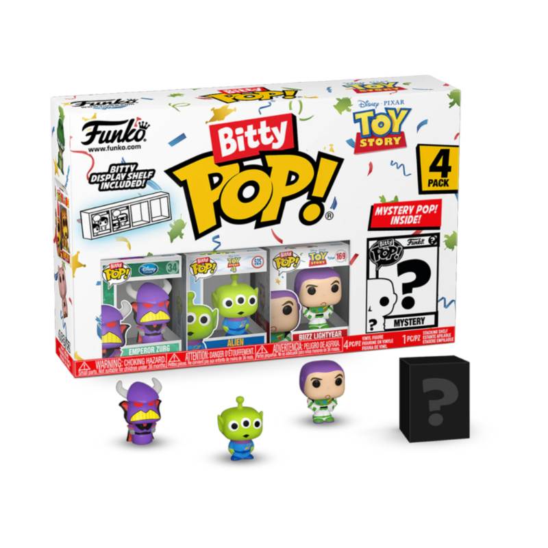 Toy Story - Zurg Bitty Pop! 4-Pack