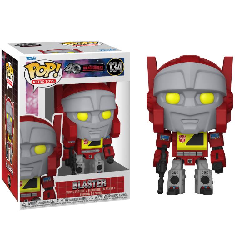 Transformers G1 - Blaster Pop! Vinyl Figure