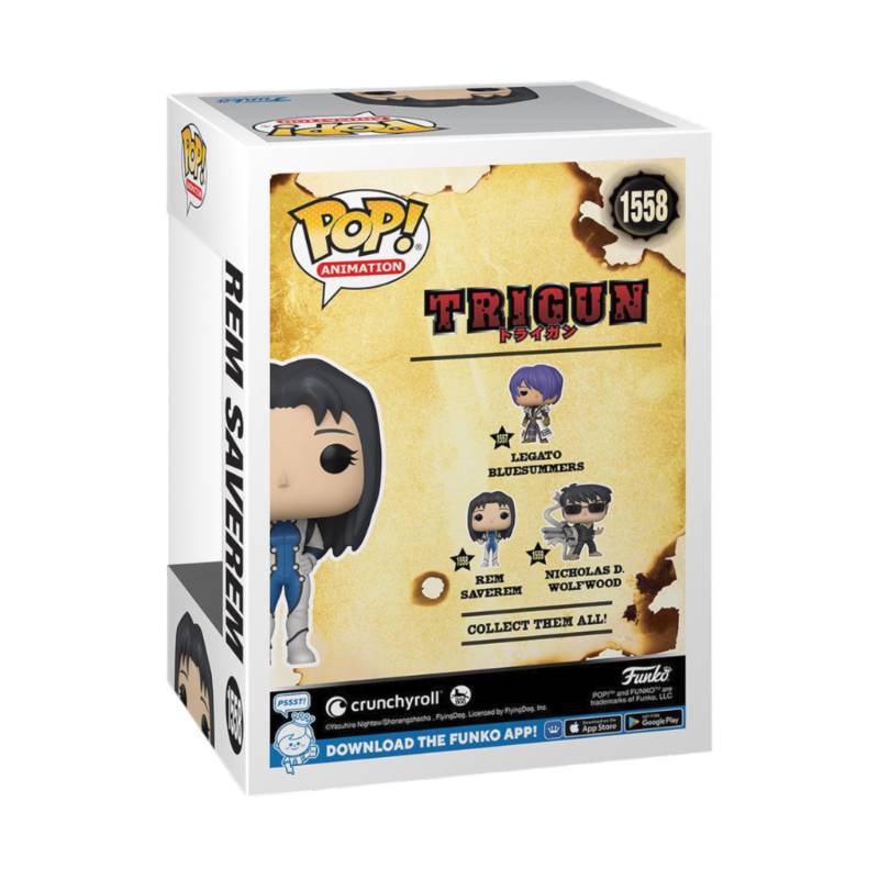 Trigun - Rem Saverem Pop! Vinyl Figure