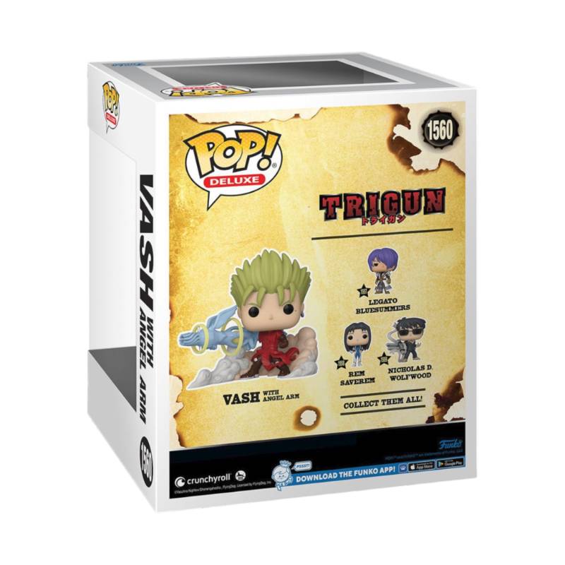 Trigun - Vash with Angel Arm Pop! Deluxe Figure