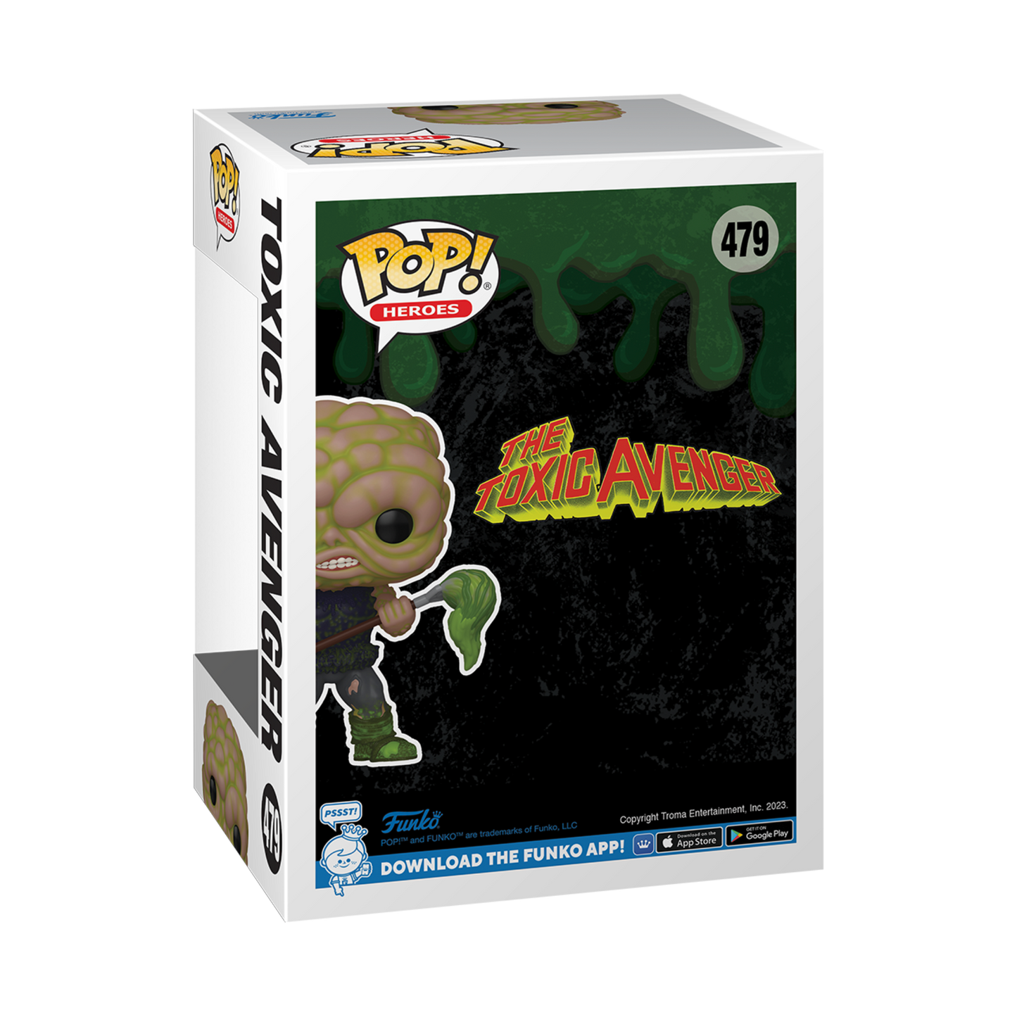 Troma - Toxic Avenger NYCC 2023 Glow in the Dark Pop! Vinyl Figure
