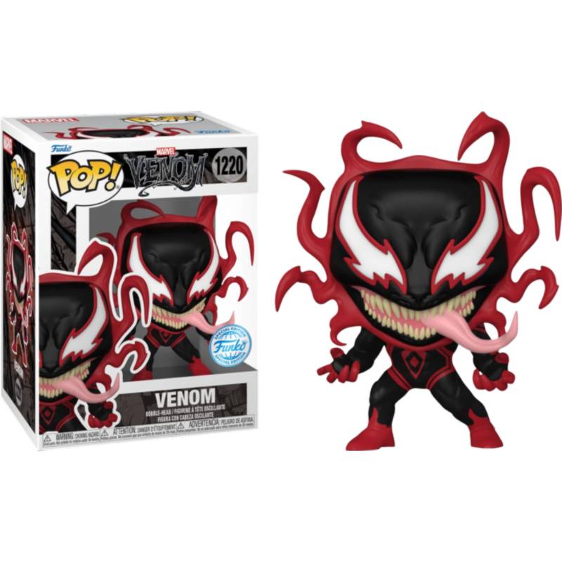 Venom - Miles Morales Spider-Man with Venom & Carnage Symbiotes Pop! Vinyl Figure