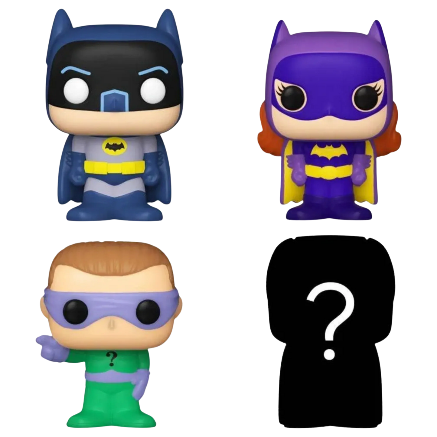 DC Comics - Batman 1966 Bitty Pop! 4-Pack