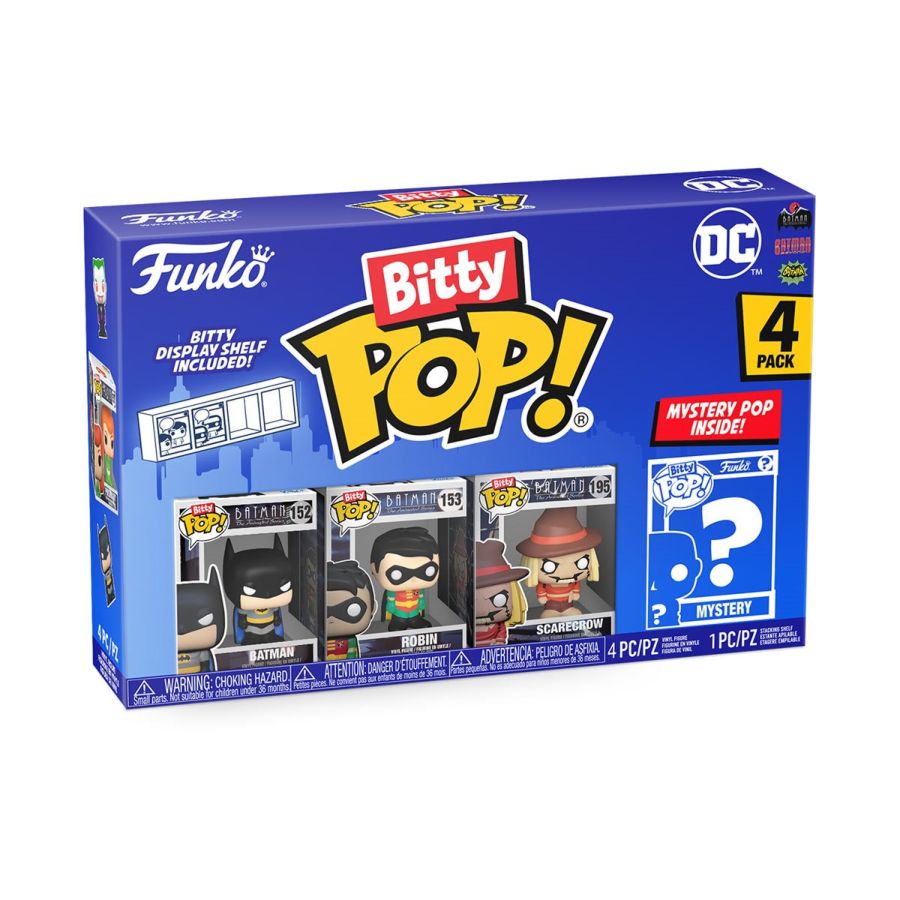 DC Comics - Batman Bitty Pop! 4-Pack