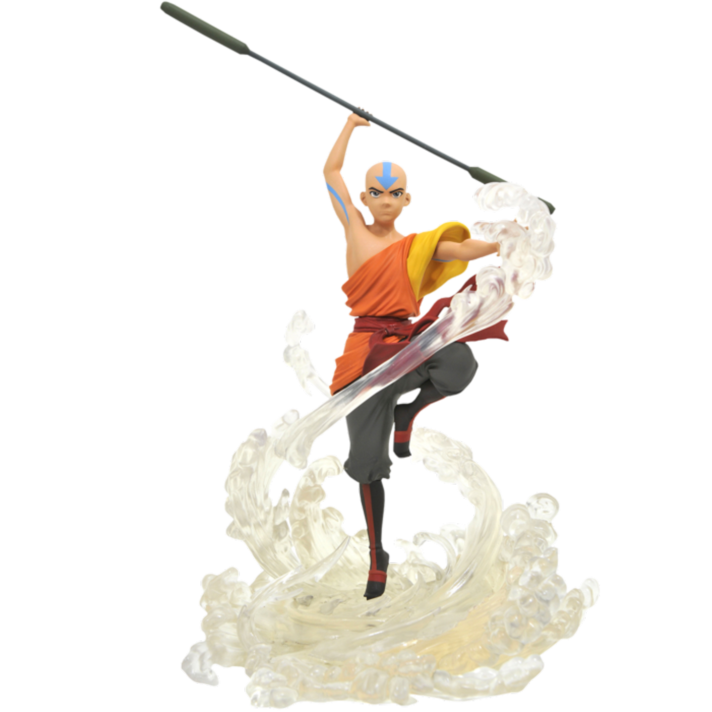 Avatar The Last Air Bender - Aang Gallery 11” PVC Diorama Statue