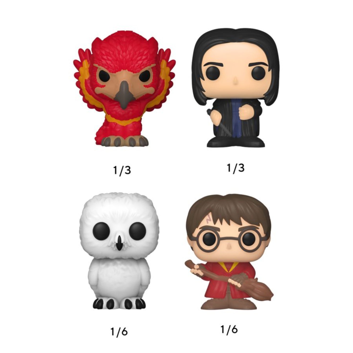 Harry Potter - Harry, Draco & Dobby Bitty Pop! 4-Pack
