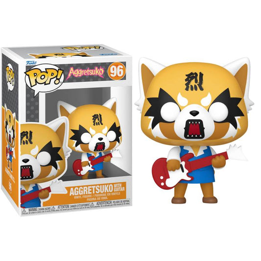 PRE-ORDER - Aggretsuko - Aggretsuko with Guitar Pop! Vinyl Figure