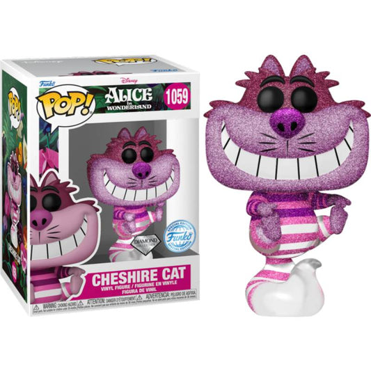 Alice in Wonderland - Cheshire Cat Diamond Glitter Pop! Vinyl Figure