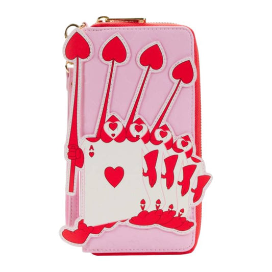 PRE-ORDER - Alice in Wonderland (1951) - Ace of Hearts Zip Wallet