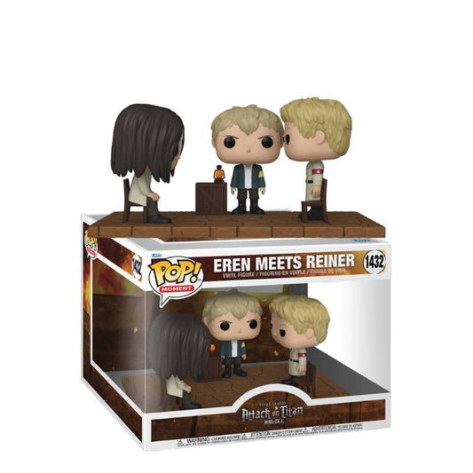 Attack on Titan - Eren meets Reiner Pop! Moment Figure