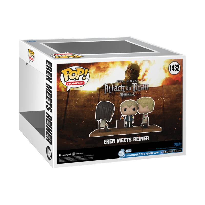 Attack on Titan - Eren meets Reiner Pop! Moment Figure