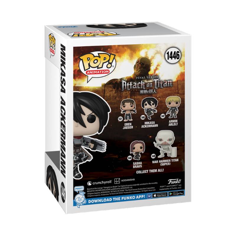 Attack on Titan - Mikasa S5 Mettalic Pop! Vinyl Figure