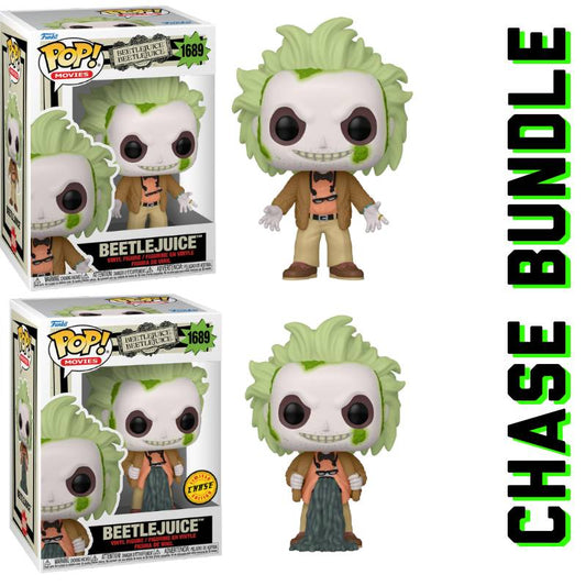 Beetlejuice Beetlejuice - Beetlejuice (CHASE BUNDLE) Pop! Vinyl Figure