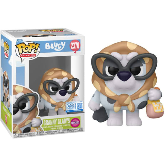 PRE-ORDER - Bluey - Muffin (Granny Gladys) Flocked Pop! Vinyl Figure